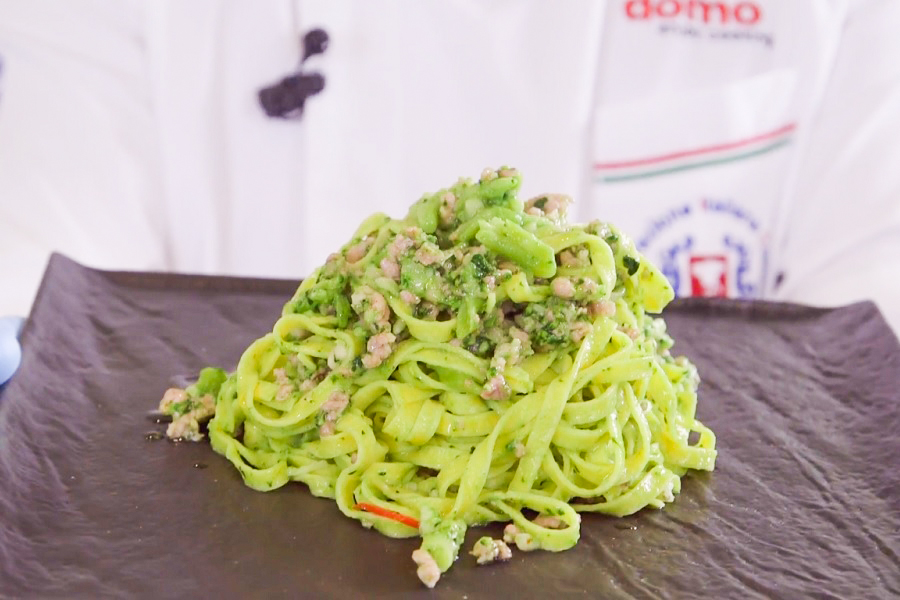 Ricetta tagliatelle salsiccia e broccoli